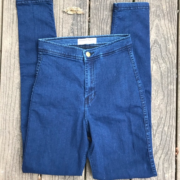 American Apparel Easy High Rise Skinny Jeans - Picture 4 of 7